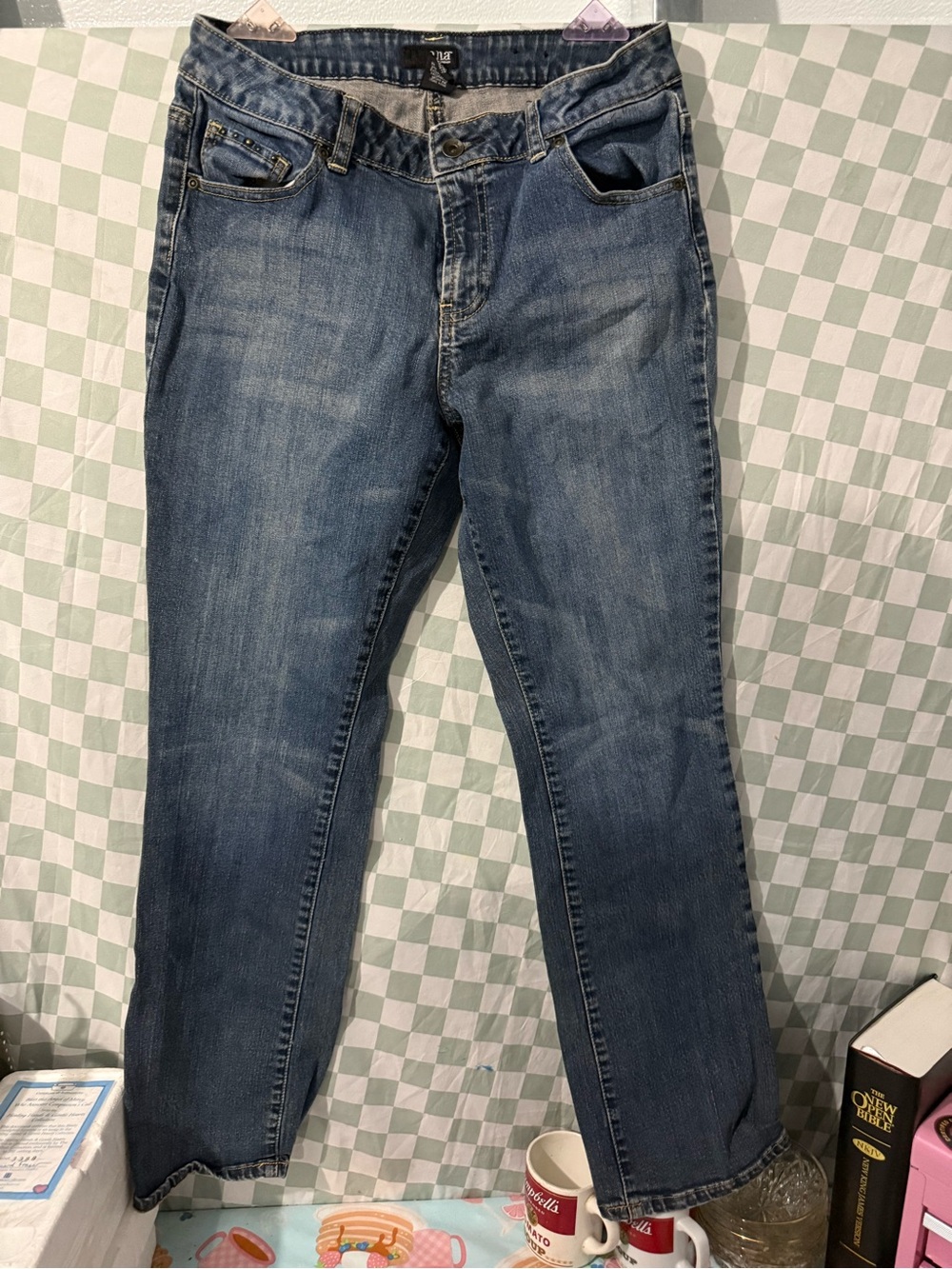 a.n.a Men's Medium Blue Straight Jeans